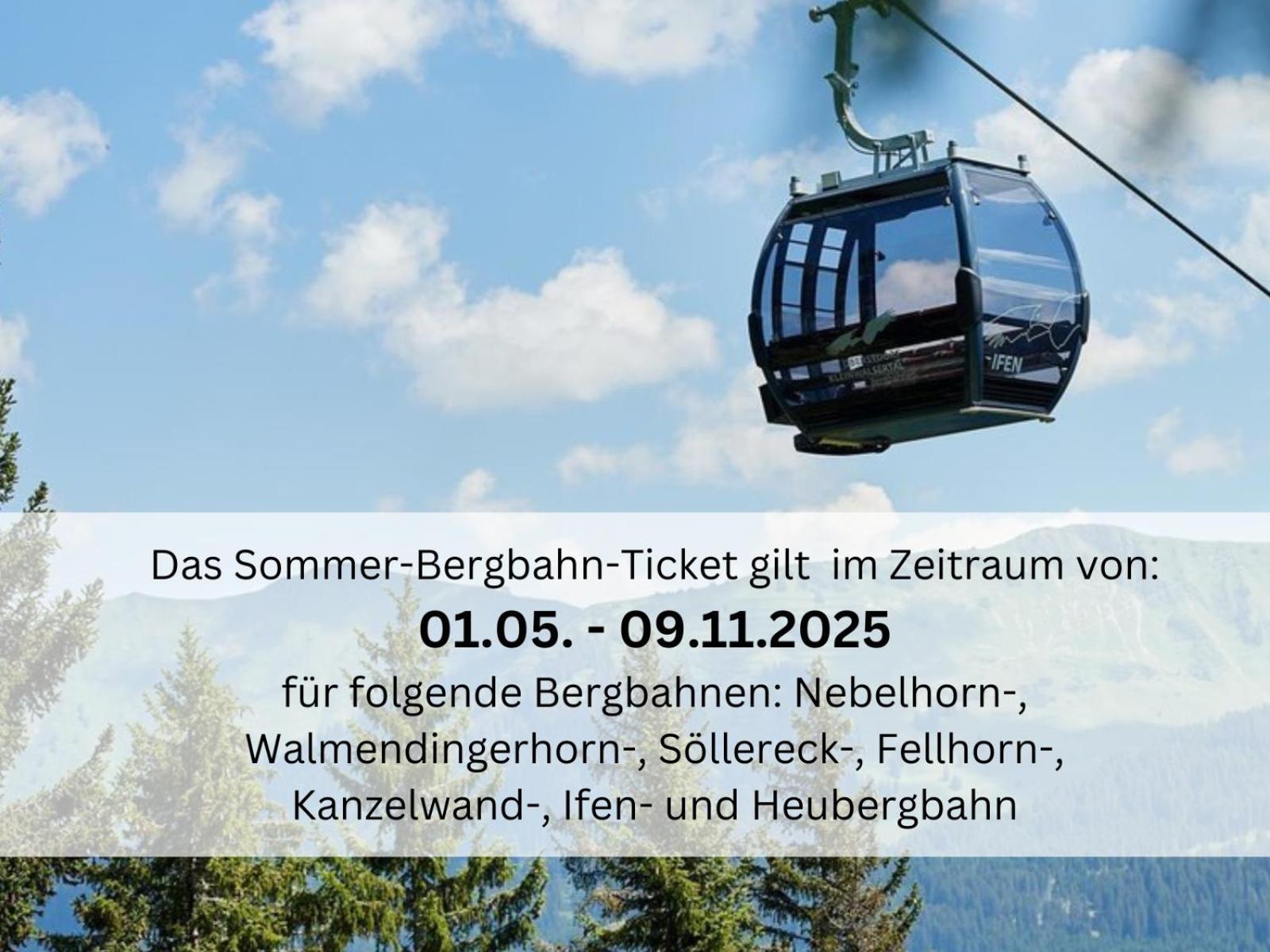 Bergfex Falkenberg 304 Mit Sommer-Bergbahnticket Оберстдорф Экстерьер фото
